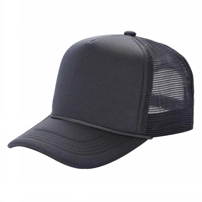 12 Pack Trucker Mesh Sponge Cap - Curved Bill, Adjustable