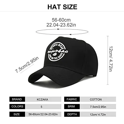 5 Panels High Crown Baseball Cap for Men Casual Cotton Letter Embroidery Snapback Caps Trucker Hats Wide Brim Sun Hats Q1036 Black Gold