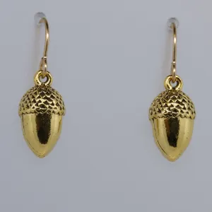 Acorn Charmed Earrings