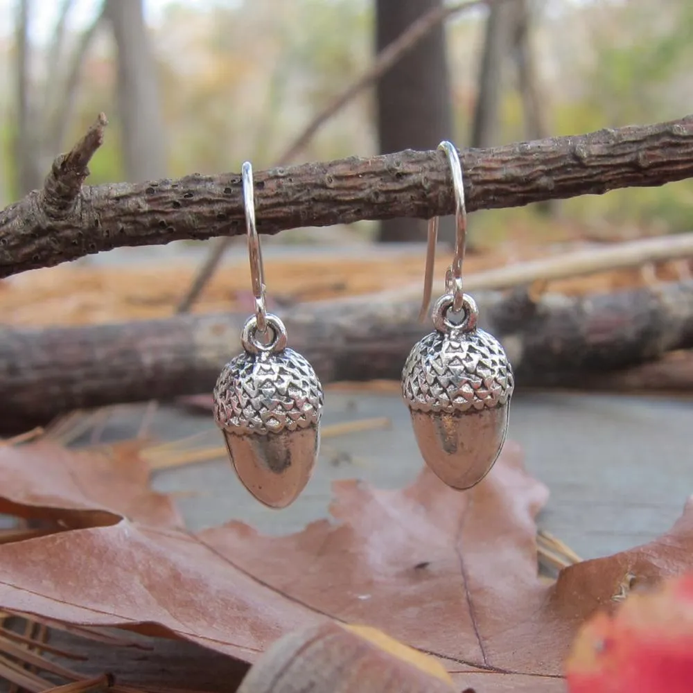 Acorn Charmed Earrings