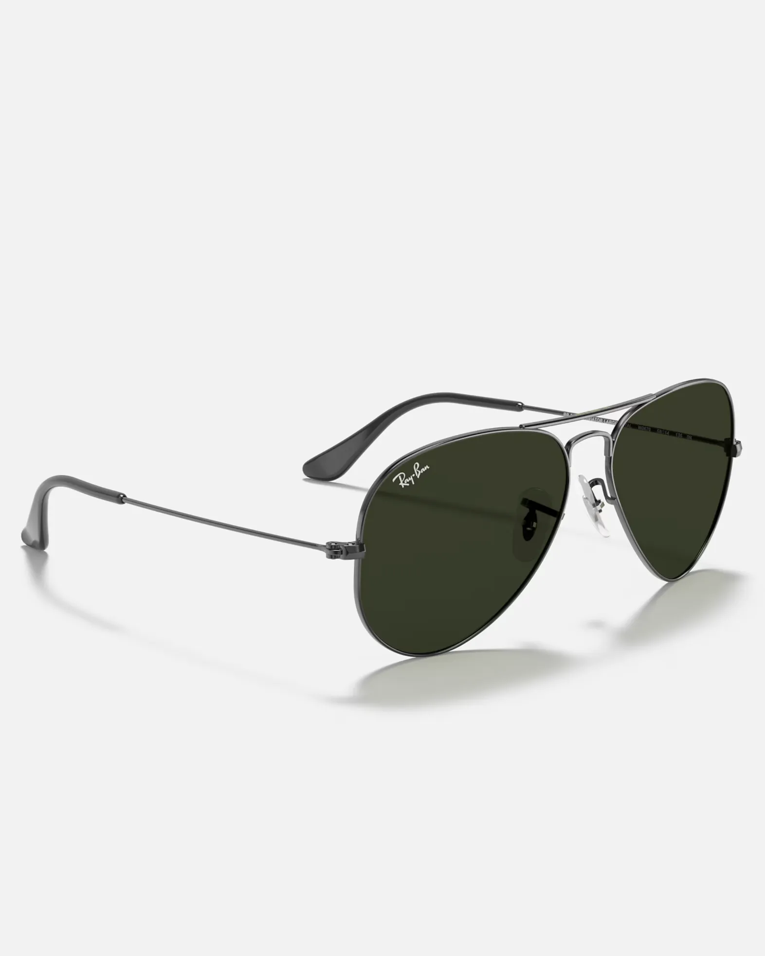 Aviator Classic Metal in Gunmetal & Green Classic