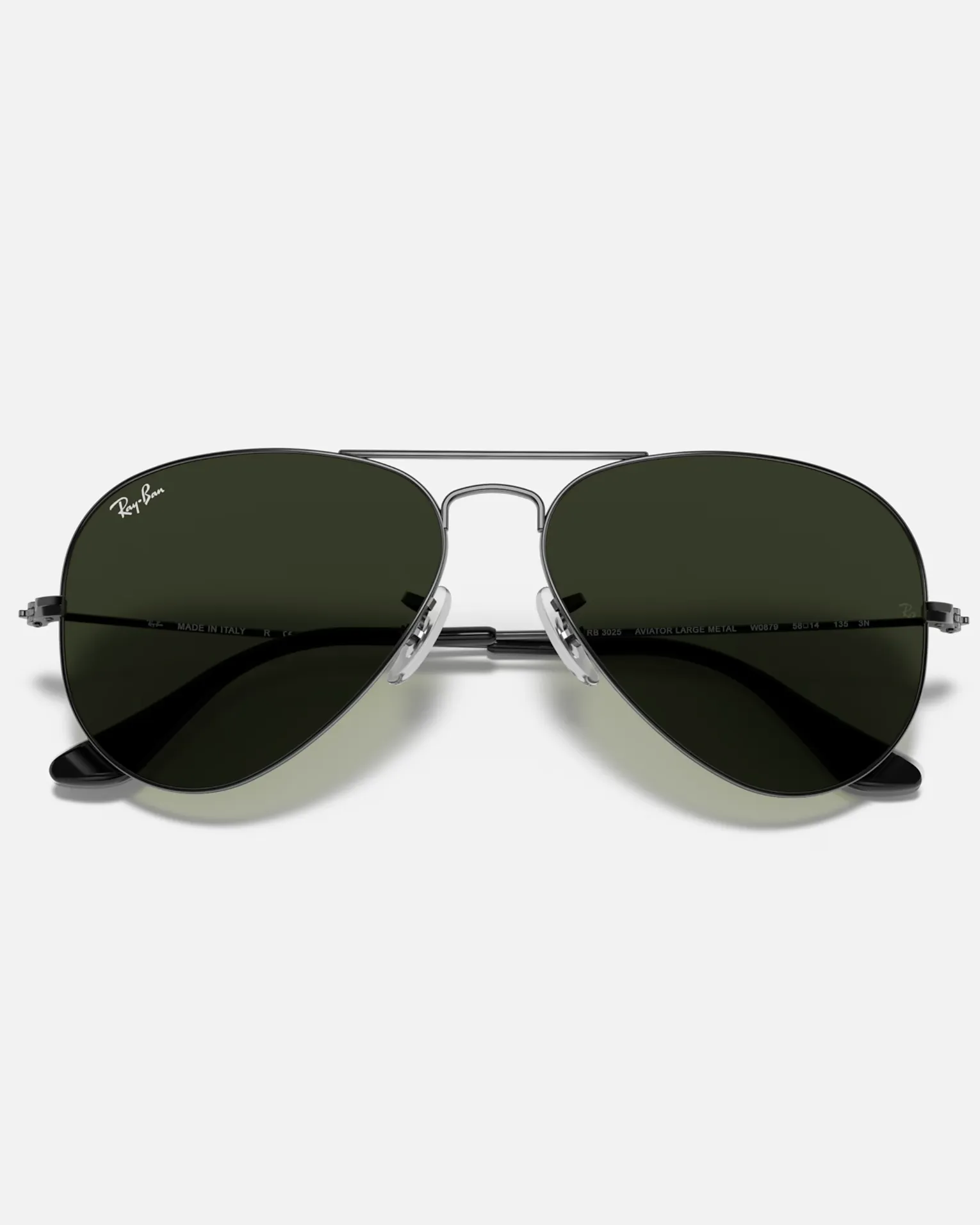 Aviator Classic Metal in Gunmetal & Green Classic