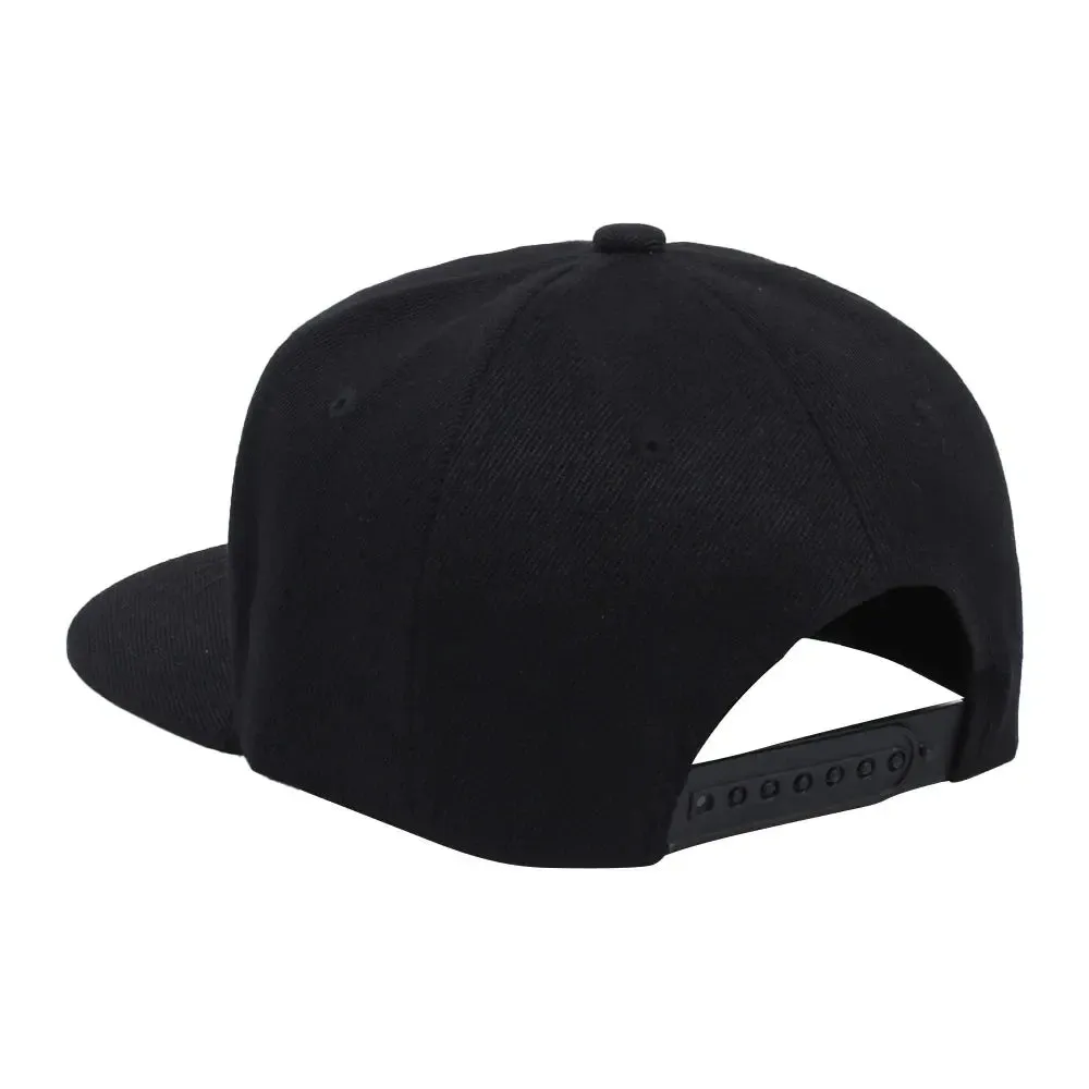 Baseball Cap Blank Plain Snapback Hip-Hop Hat Women Adjustable Snapback