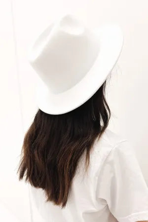 Benjamin Fedora White