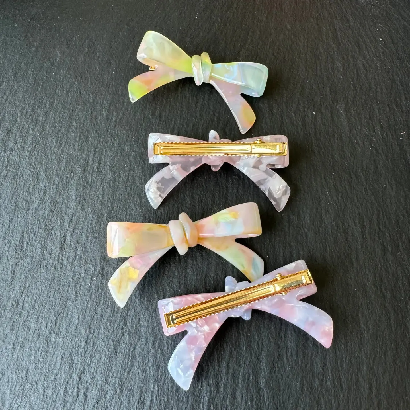 Bow Alligator Hair Clip (Several Colors)