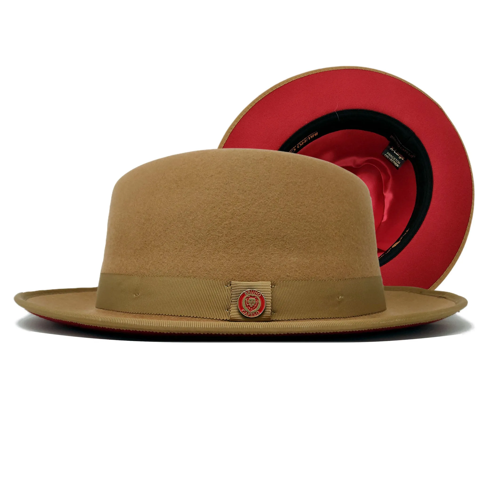 Bruno Capelo Princeton Wool Red Bottom Hat