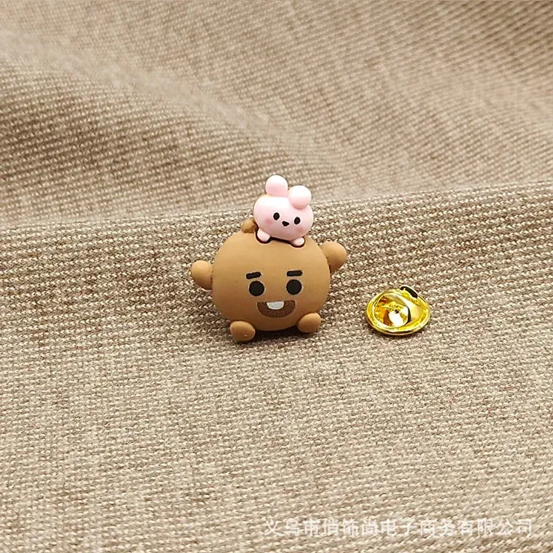 BTS BT21 Enamel Pin Brooches