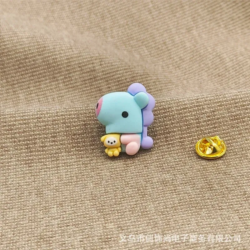 BTS BT21 Enamel Pin Brooches