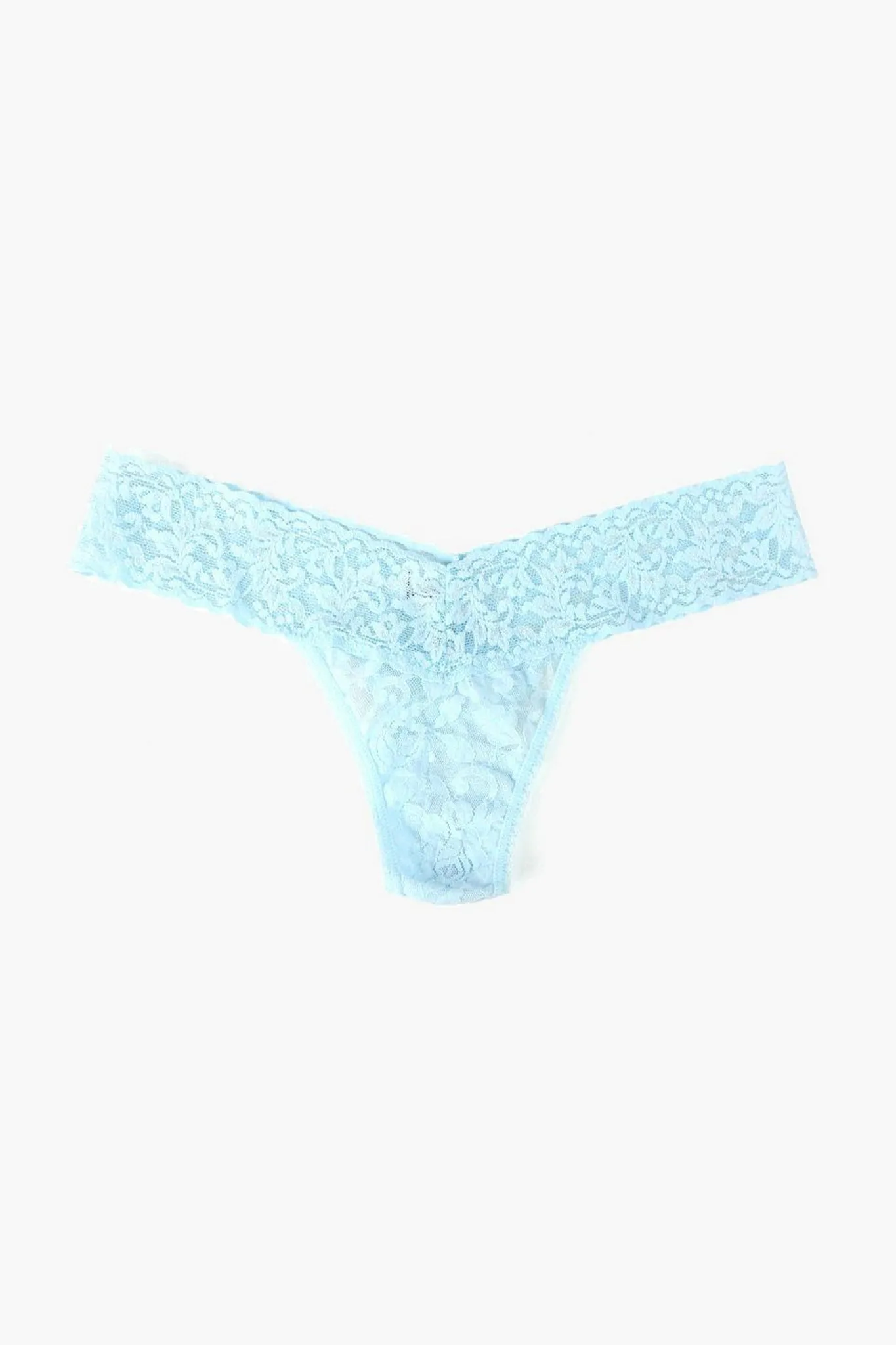 Celeste Blue Signature Low Rise Thong