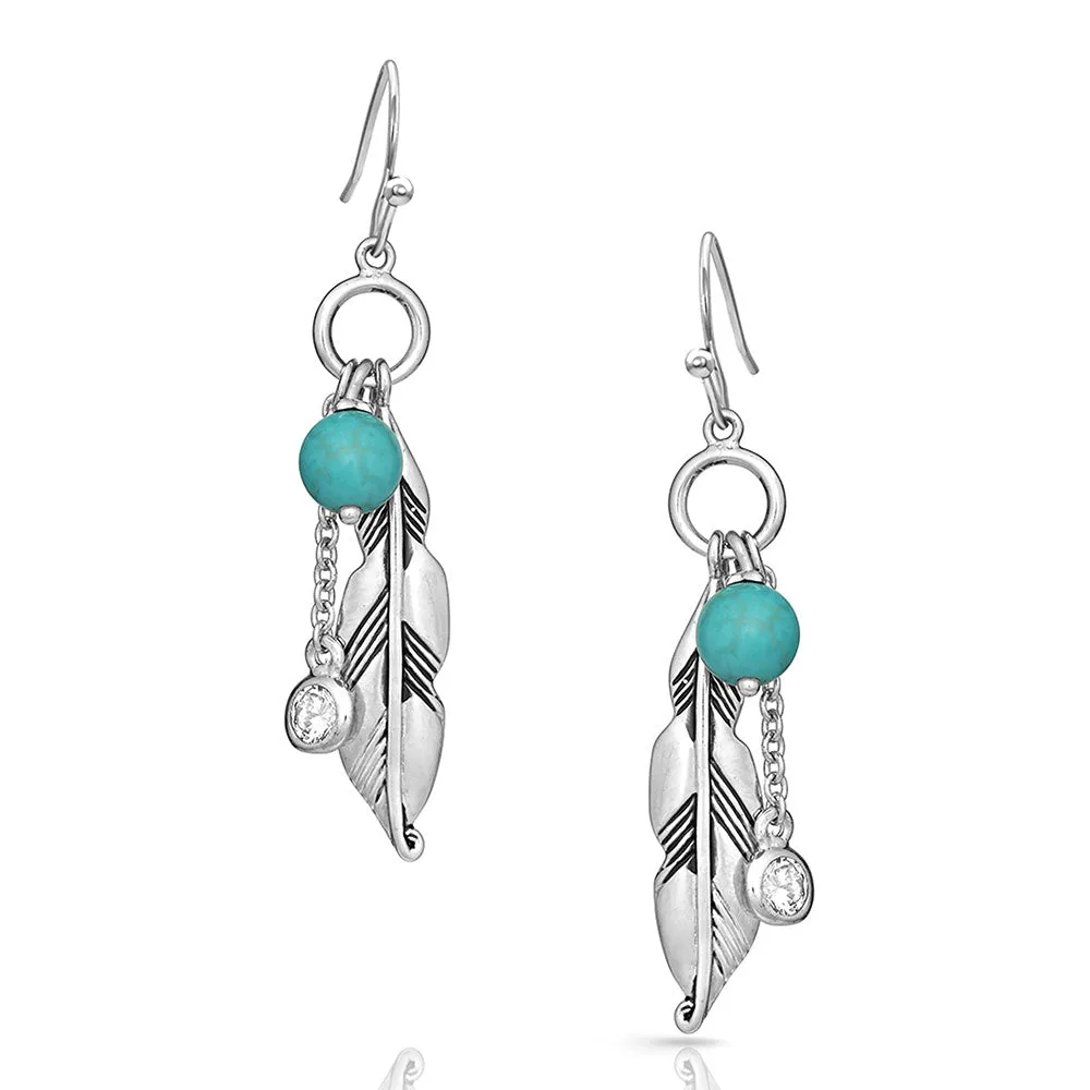 Charming Turquoise Earrings