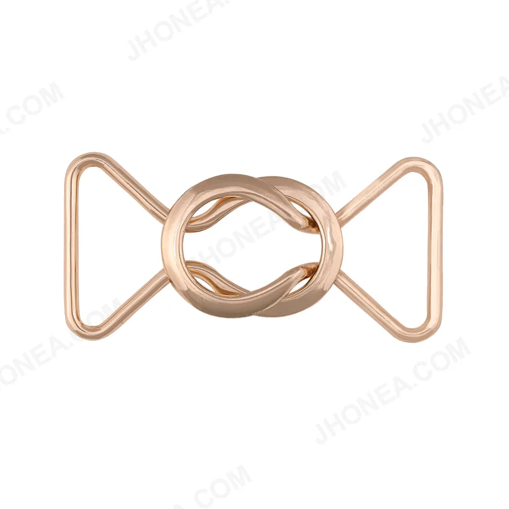 Classic Geometrical Structure Shiny Closure Clasp Buckle