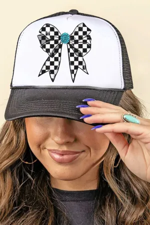 Concho Coquette Foam Mesh Back Trucker Cap