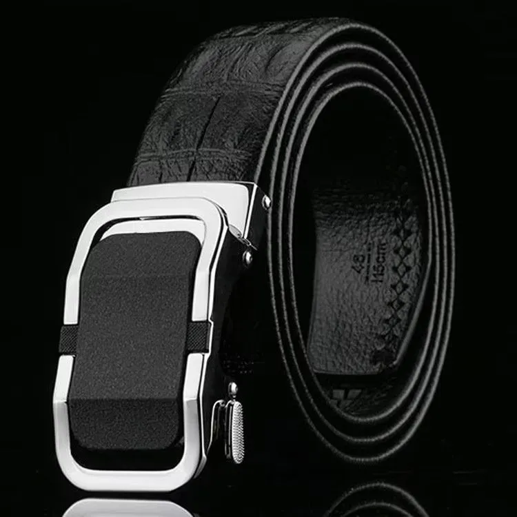 CrocLuxe Exotic Leather Elegant Belt