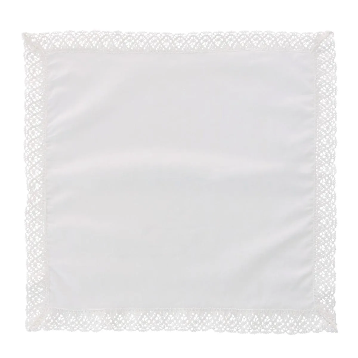 CTM® Women's Park Avenue Lace Handkerchief