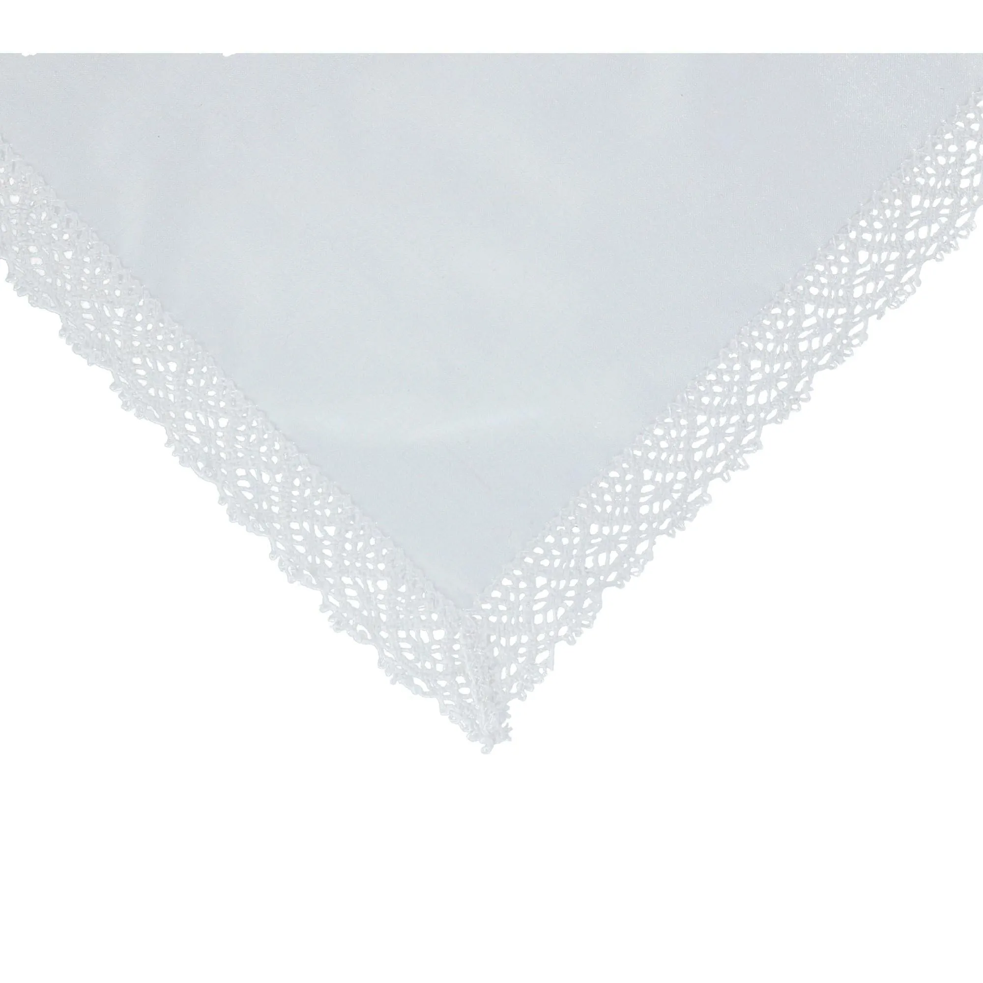 CTM® Women's Park Avenue Lace Handkerchief