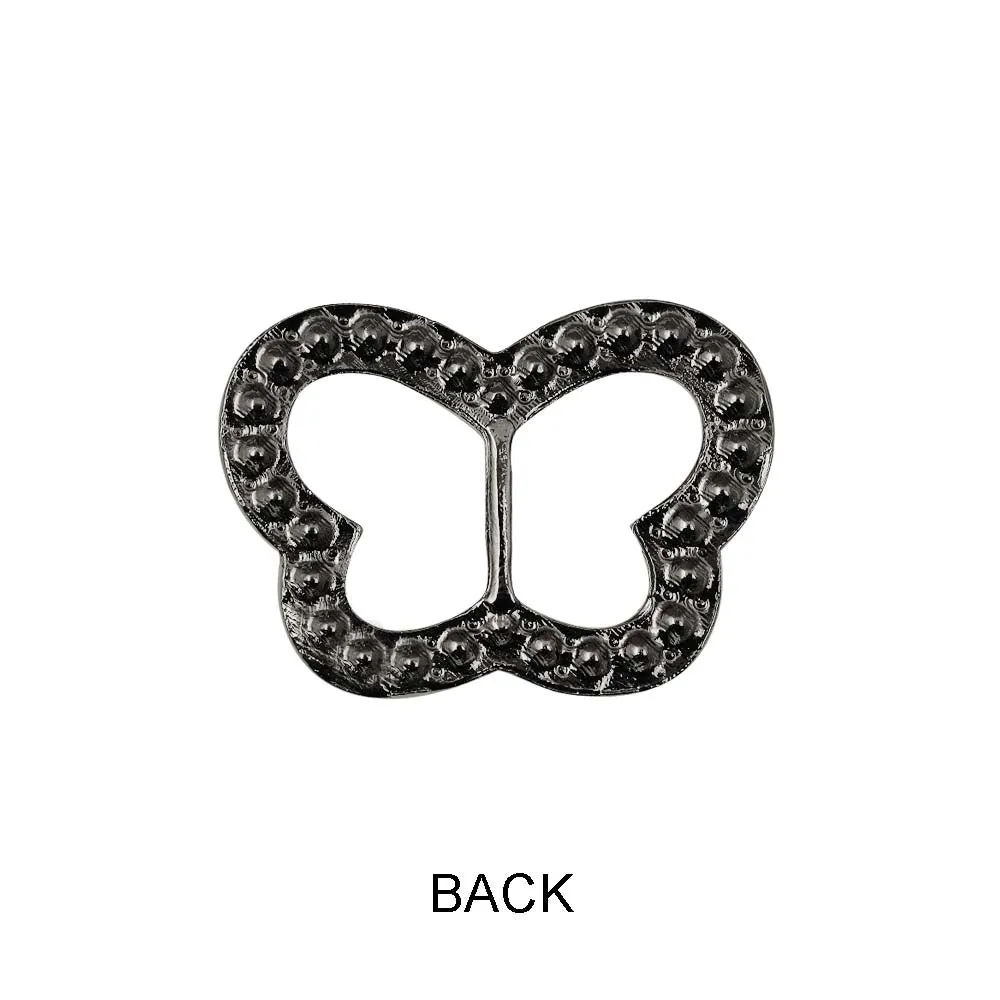 Cute Butterfly Shape Diamond Buckle for Kids Clothing