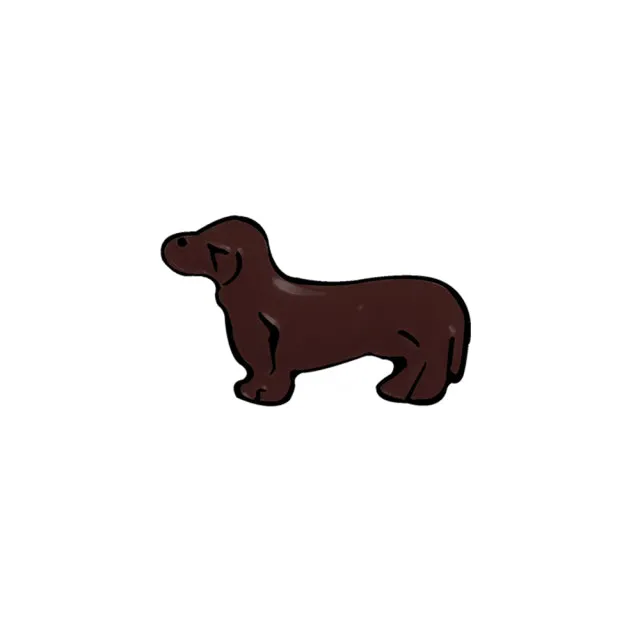 Cute Dog Enamel Pins Sleeping