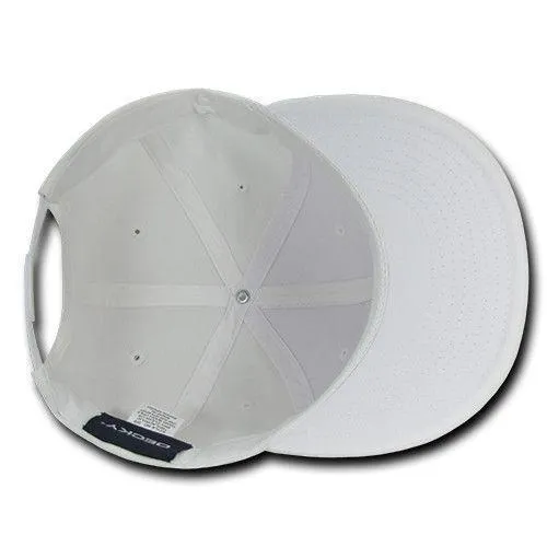 Decky Trendy Flat Bill Snapback Baseball 6 Panel Caps Hats Unisex