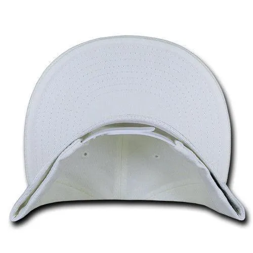 Decky Trendy Flat Bill Snapback Baseball 6 Panel Caps Hats Unisex