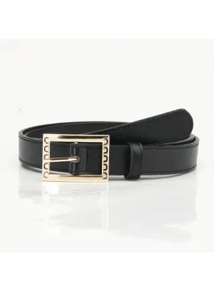 Elegant, Simple and Versatile Leather Belt for Women