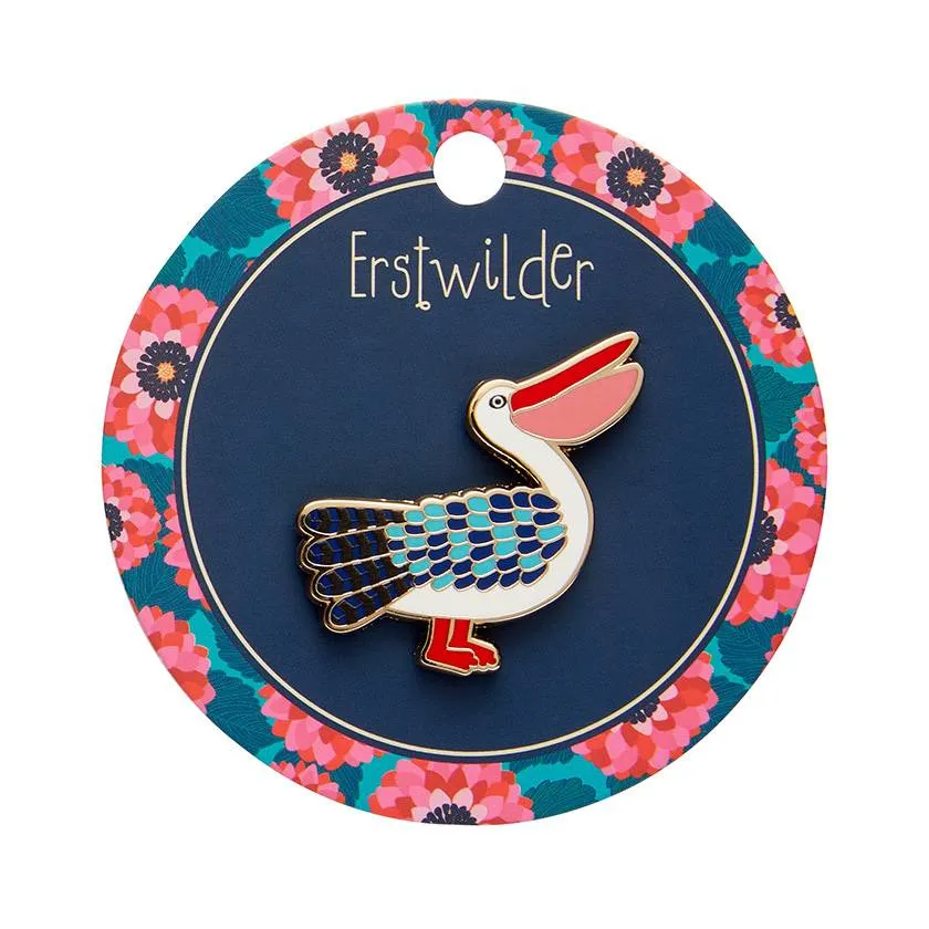 Erstwilder Pelican Perfection Enamel Pin