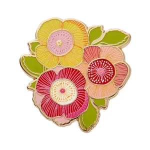 Erstwilder Pretty Poppies Enamel Pin