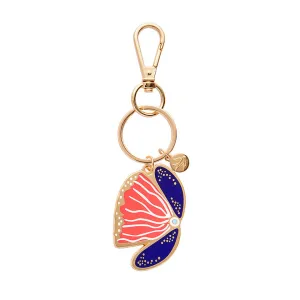 Erstwilder x Lauren Rogers - Fervent Feather Flower Enamel Keyring