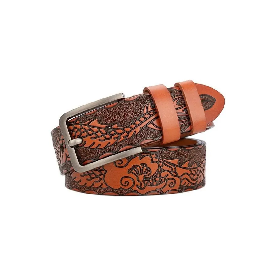 Floral Luxe Genuine Leather Belt