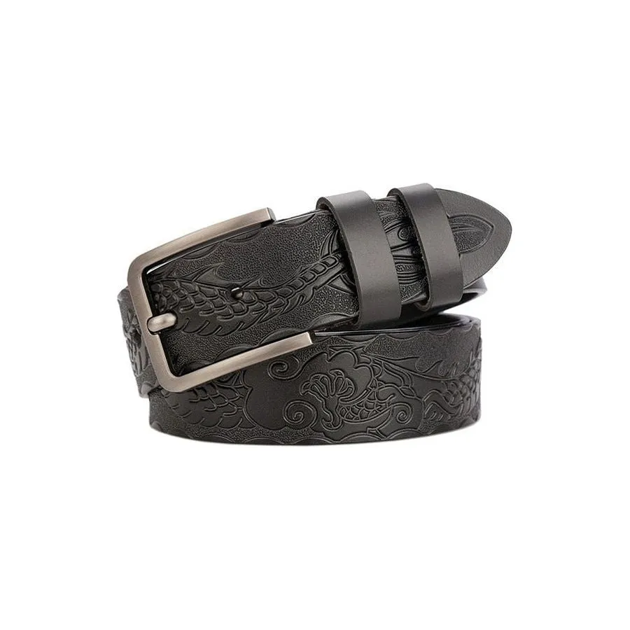 Floral Luxe Genuine Leather Belt