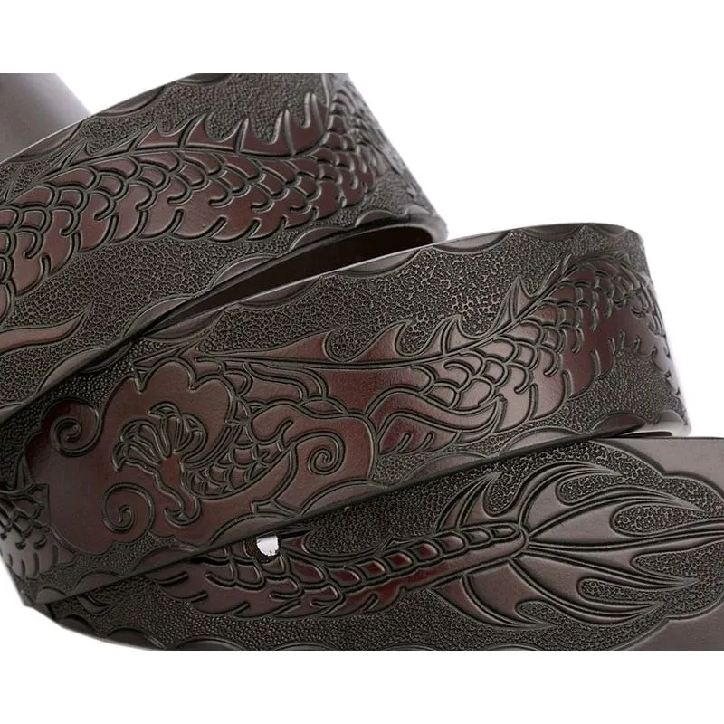 Floral Luxe Genuine Leather Belt