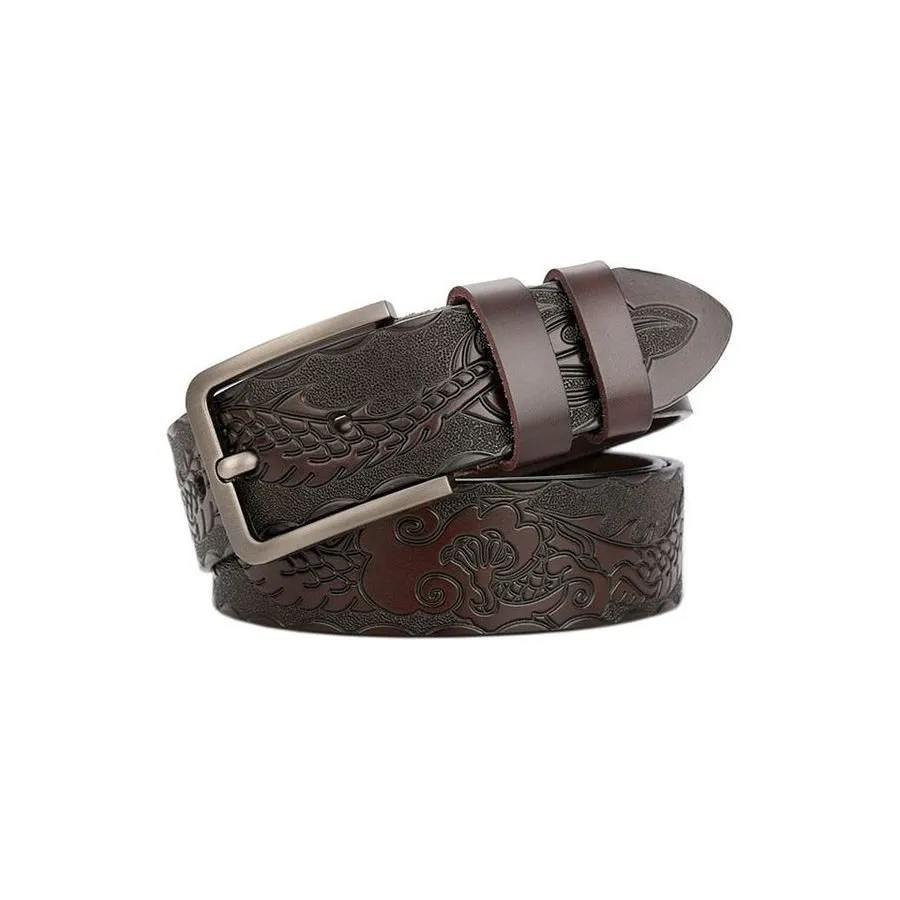 Floral Luxe Genuine Leather Belt