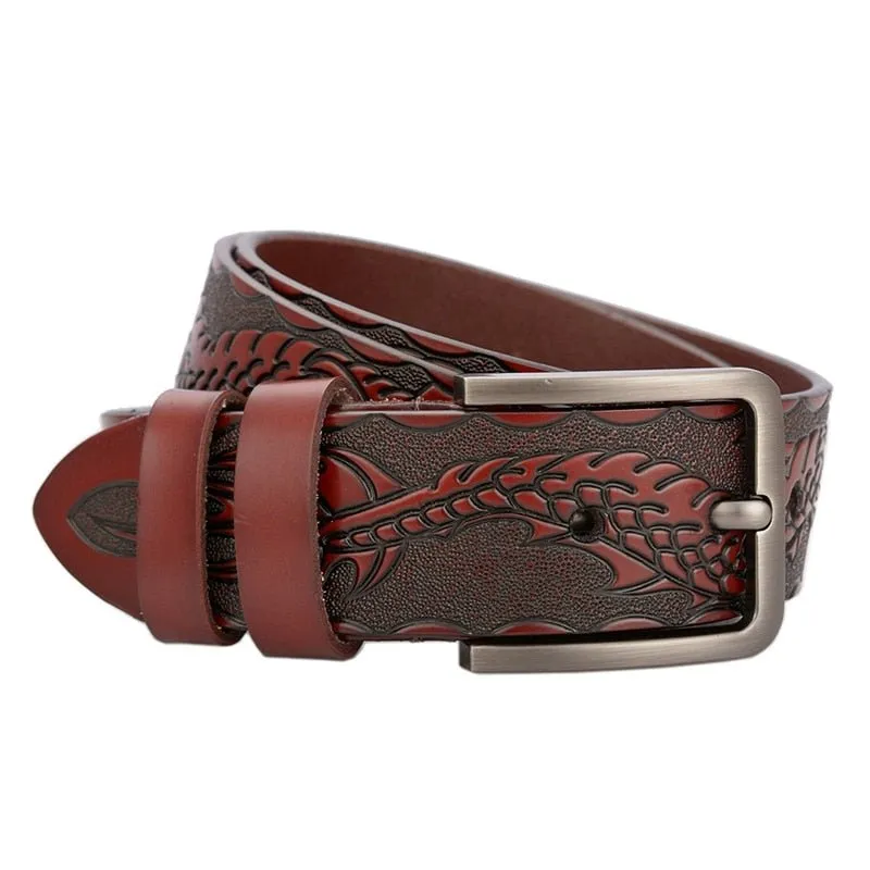 Floral Luxe Genuine Leather Belt