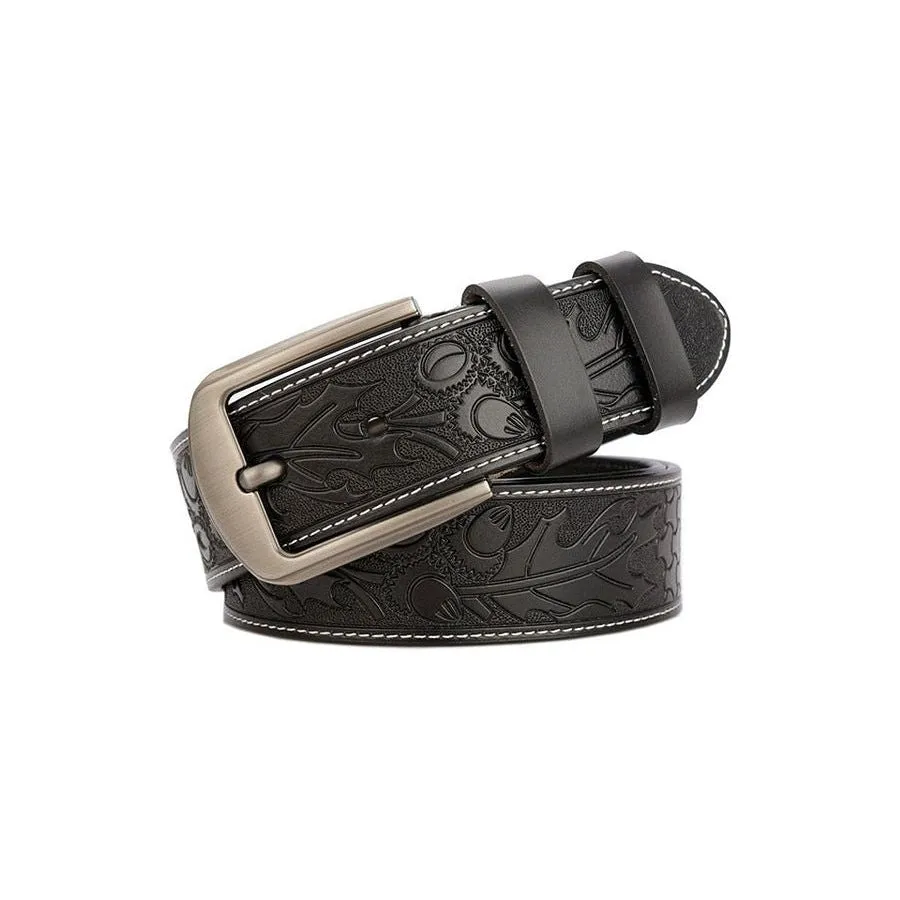 Floral Luxe Genuine Leather Belt