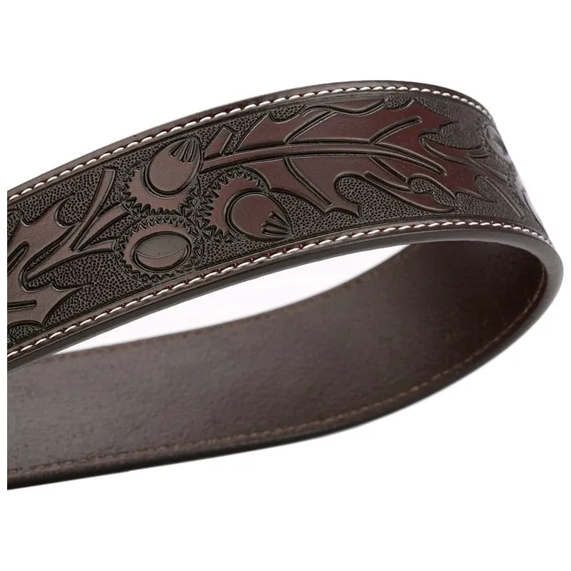 Floral Luxe Genuine Leather Belt