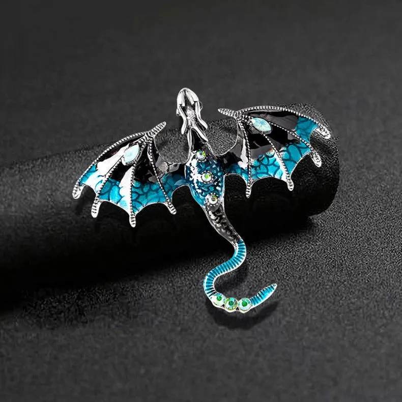 Flying Dragon Brooch