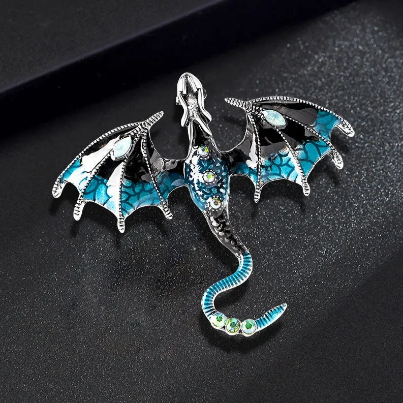 Flying Dragon Brooch