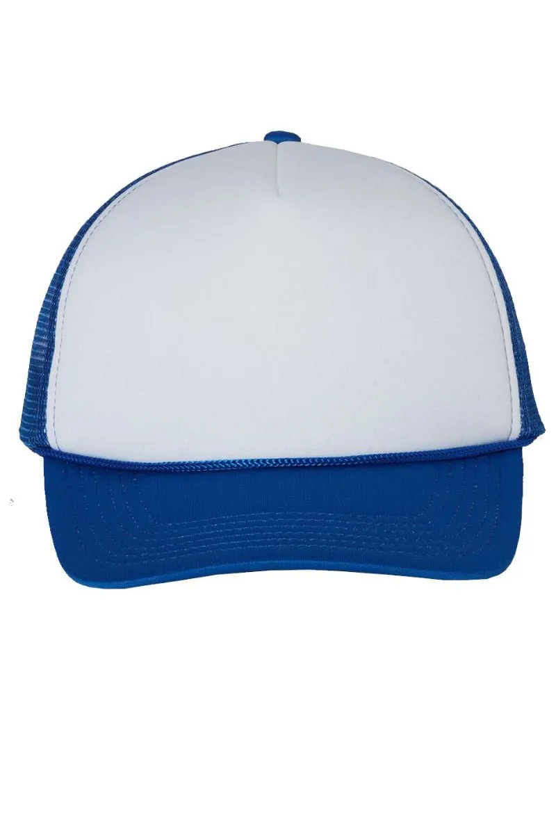 Football Coquette Bow Foam Mesh Back Trucker Cap