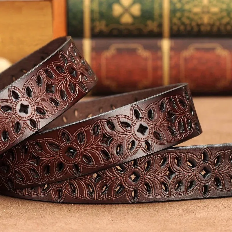 Genuine Leather Belts for Women