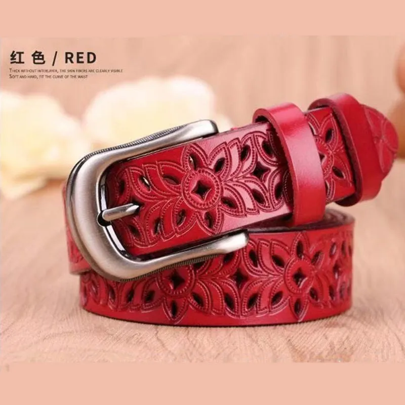 Genuine Leather Belts for Women