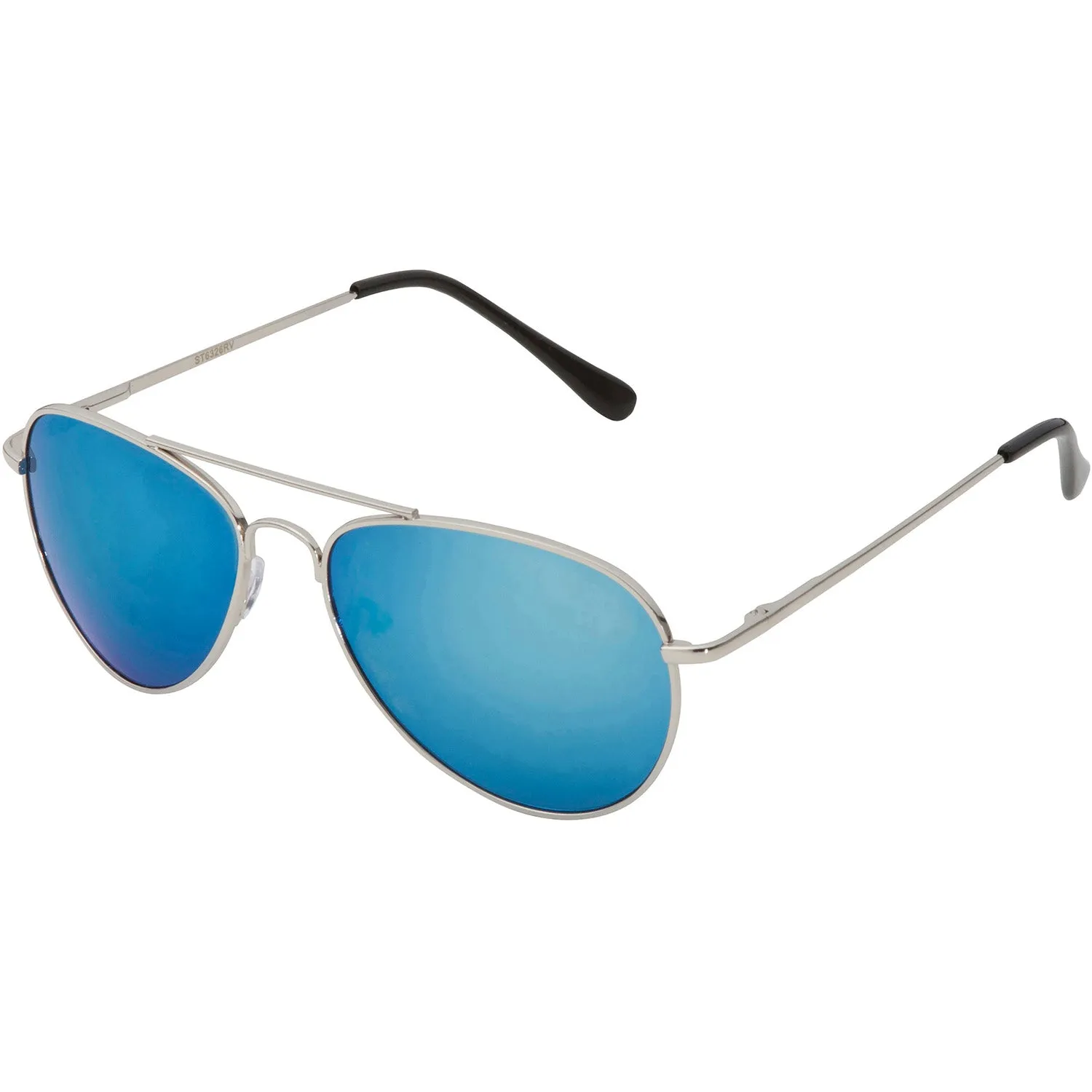 grinderPUNCH Multi-Colored Mirrored Aviator Sunglasses