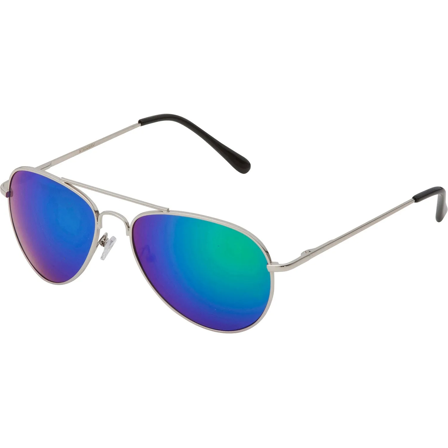 grinderPUNCH Multi-Colored Mirrored Aviator Sunglasses