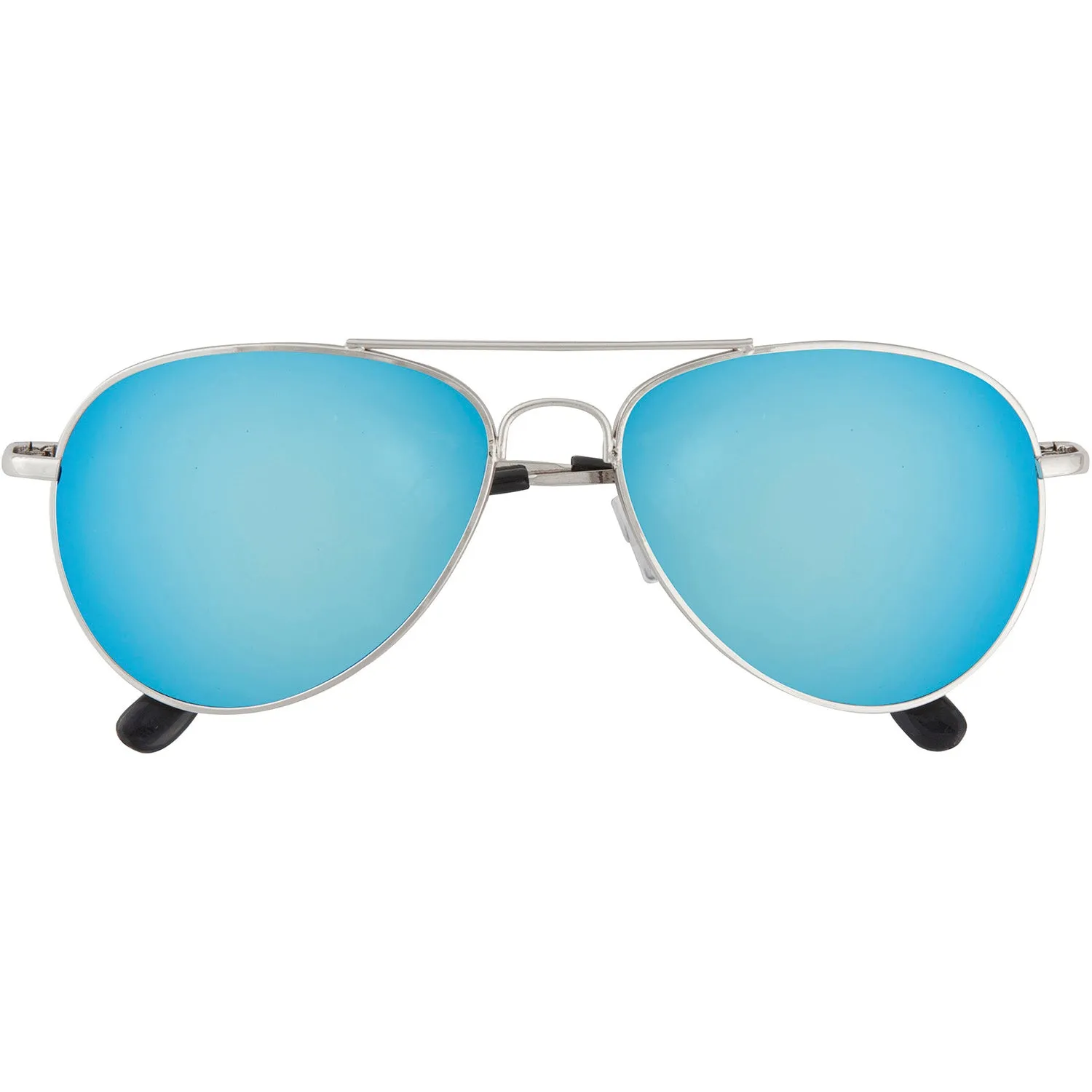 grinderPUNCH Multi-Colored Mirrored Aviator Sunglasses