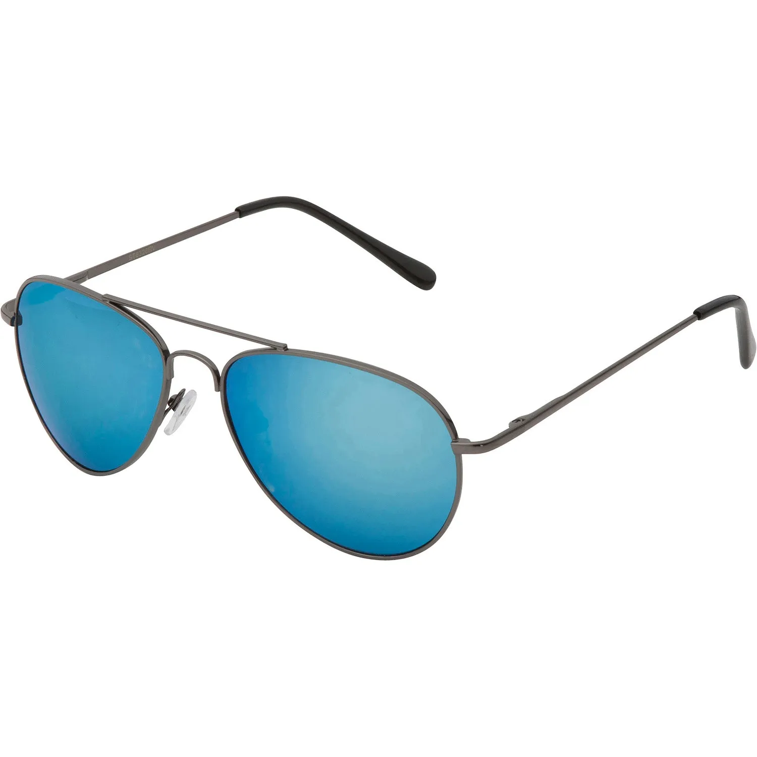 grinderPUNCH Multi-Colored Mirrored Aviator Sunglasses