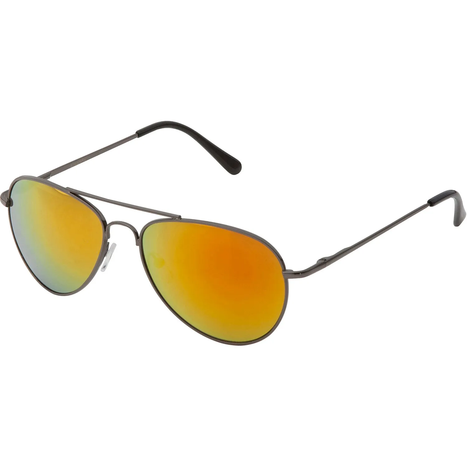 grinderPUNCH Multi-Colored Mirrored Aviator Sunglasses