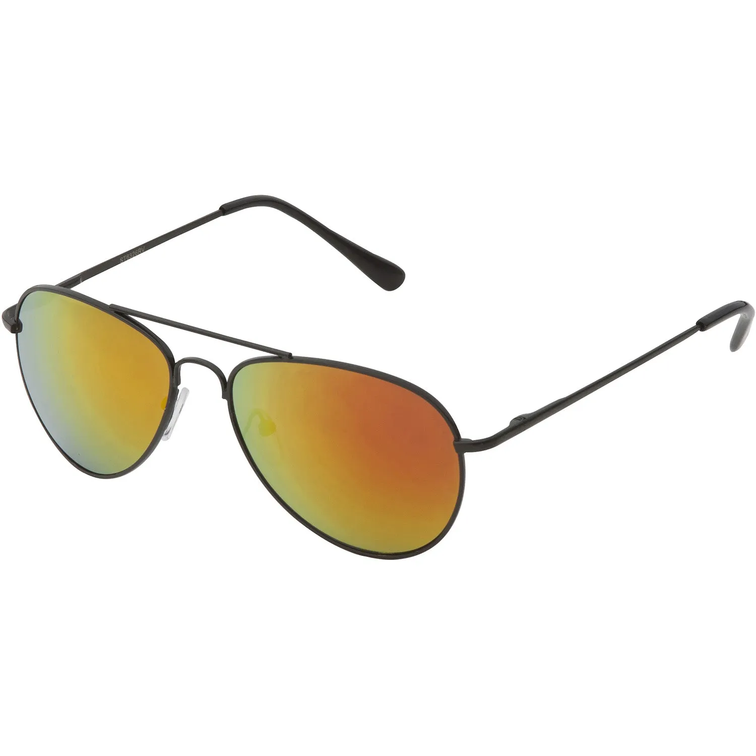 grinderPUNCH Multi-Colored Mirrored Aviator Sunglasses