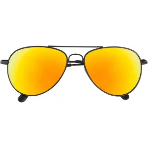 grinderPUNCH Multi-Colored Mirrored Aviator Sunglasses