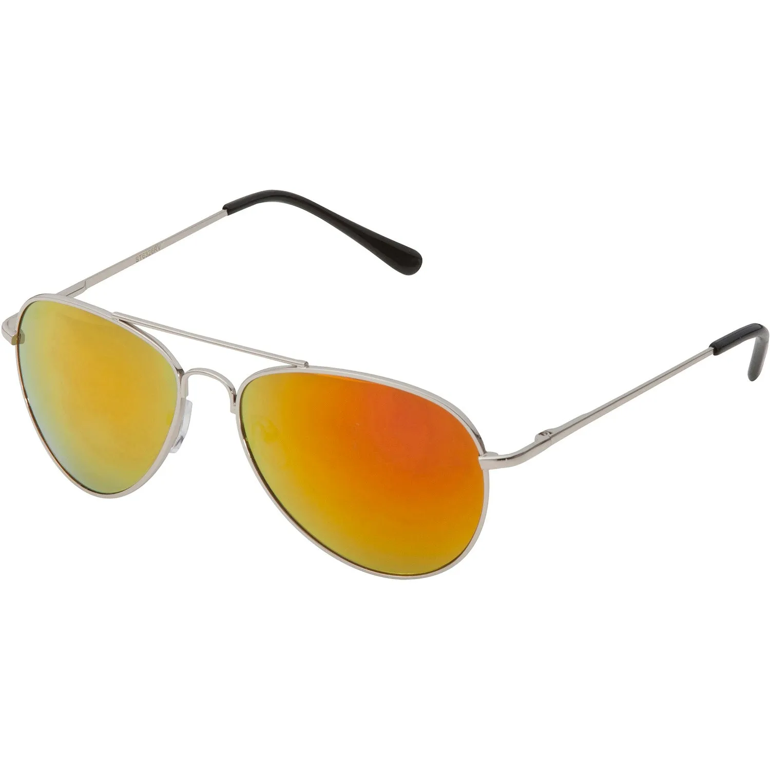 grinderPUNCH Multi-Colored Mirrored Aviator Sunglasses