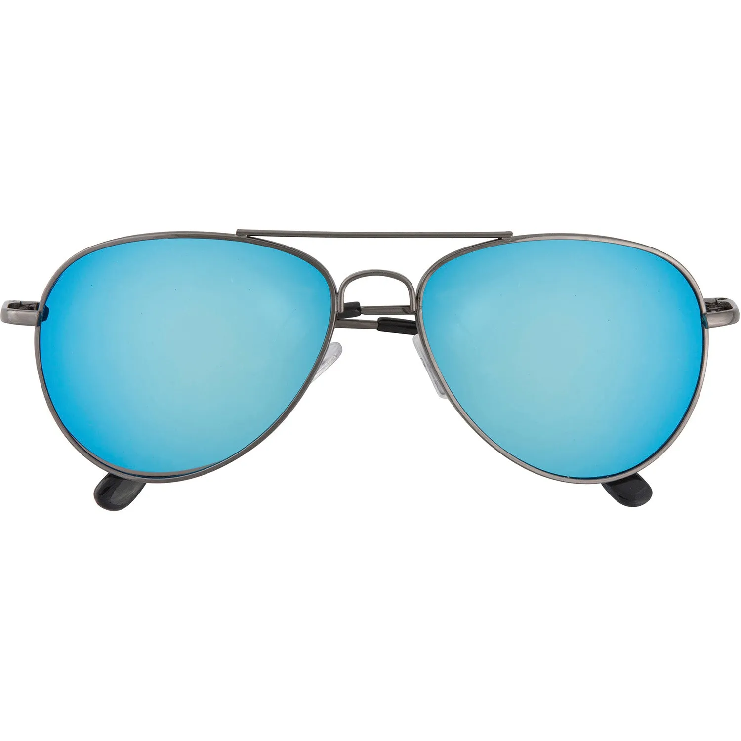 grinderPUNCH Multi-Colored Mirrored Aviator Sunglasses