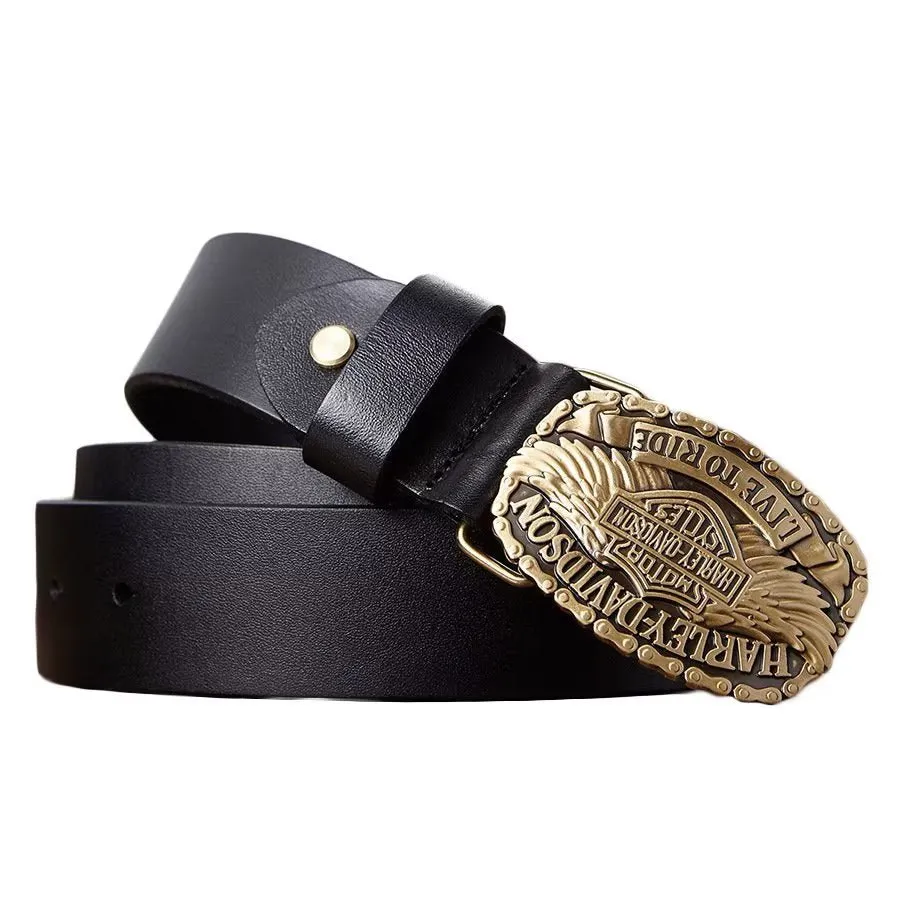 HarleyLuxe Eagle Embellished Belt