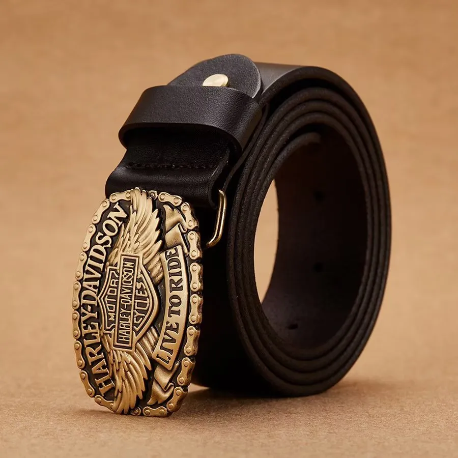 HarleyLuxe Eagle Embellished Belt